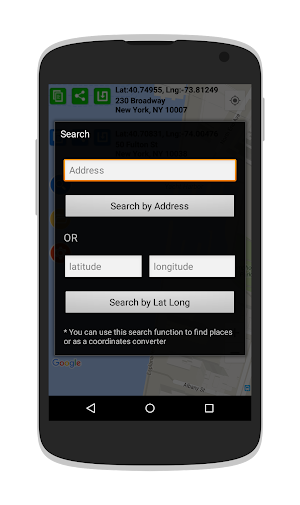 Latitude Longitude Screenshot 1