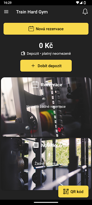 Train Hard Gym Screenshot 0