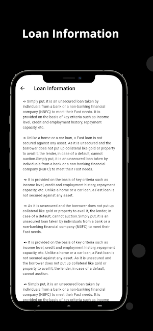 Loan Sakrekenaar Screenshot 3
