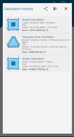 Land Area Calculator And Converter Screenshot 3