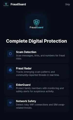 FraudGuard AI-Scam Protection Screenshot 1