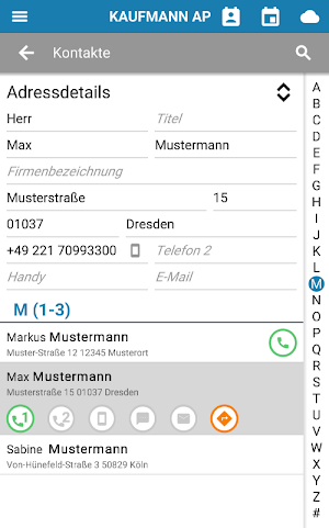 Kaufmann App Screenshot 1