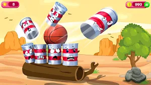 Hit Cans & Knock Down Screenshot 2
