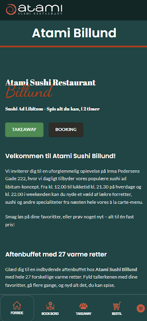 Atami Sushi Restaurant Screenshot 1