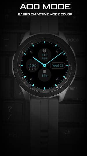 Thin 2 - Analog watch face Screenshot 2