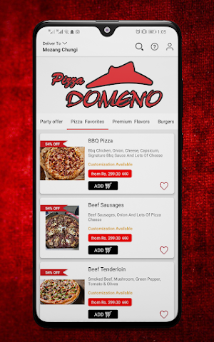Pizza Domeno Screenshot 0