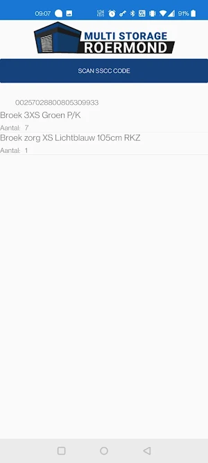 Bestel scanner Screenshot 1
