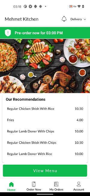 Mehmet Kitchen Screenshot 1