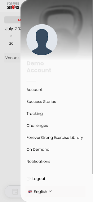 ForeverStrong Fitness Screenshot 1