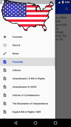 US Constitution Screenshot 0
