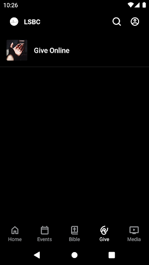 Leon Springs Baptist App Screenshot 2