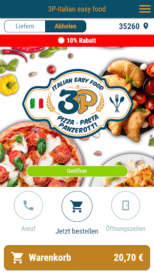 3P Italian Easy Food Screenshot 0
