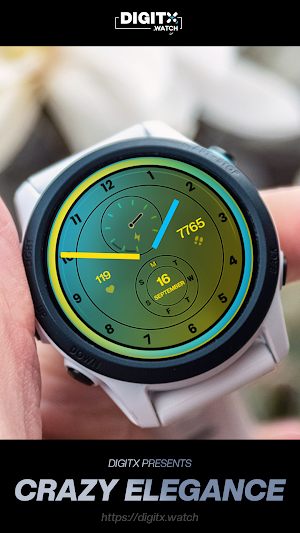 Crazy Elegance Watch Face Screenshot 0