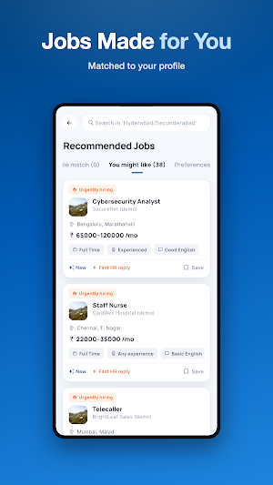 SmyHire: Job Search & Network Screenshot 1