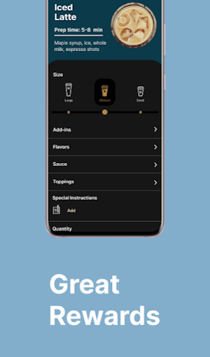 Blue Sparrow Coffee Screenshot 2
