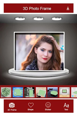 3D Photo Frame : Photo Editor Screenshot 1