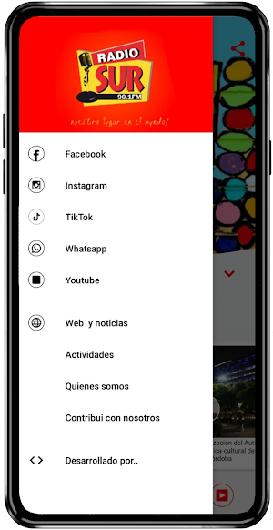 Radio Sur 90.1 Cordoba Screenshot 2