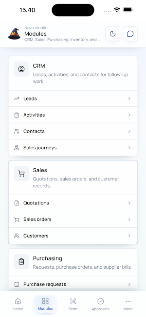 Central HashMicro Screenshot 1