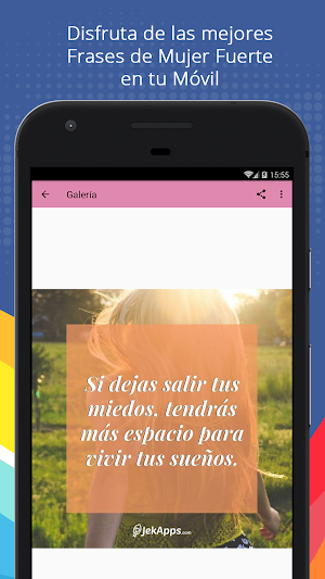 Frases de Mujer Fuerte Screenshot 0
