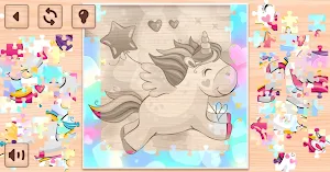 Kids Puzzles Unicorns Screenshot 3