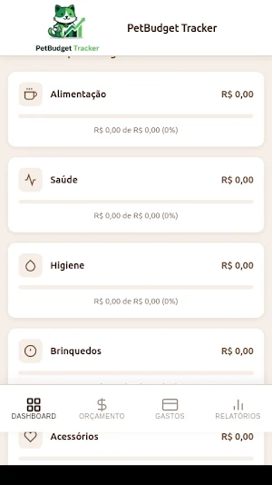 PetBudget Tracker Screenshot 2