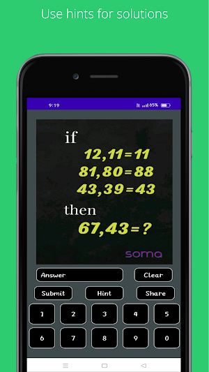 Mathpuzz - 100+ math puzzles Screenshot 2