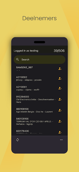 Checkin App Screenshot 2