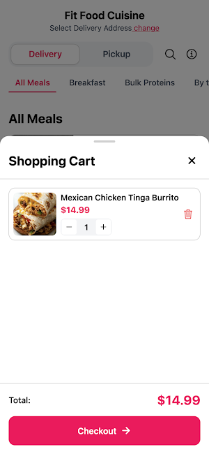 Fit Food Cuisine Screenshot 1