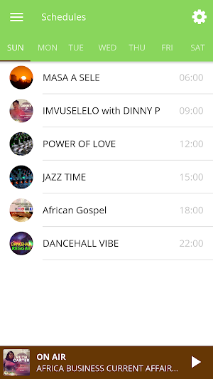 SADC RADIO Screenshot 2