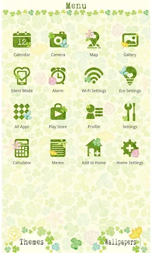 Spring Theme-Field of Clovers Screenshot 2