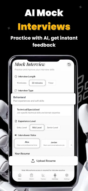 Resume AI: ATS CV & Interview Screenshot 2