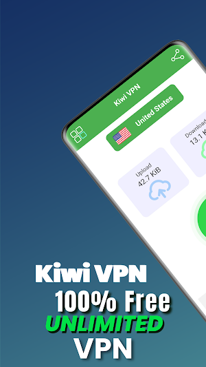 Kiwi VPN : VPN Fast & Secure Screenshot 0