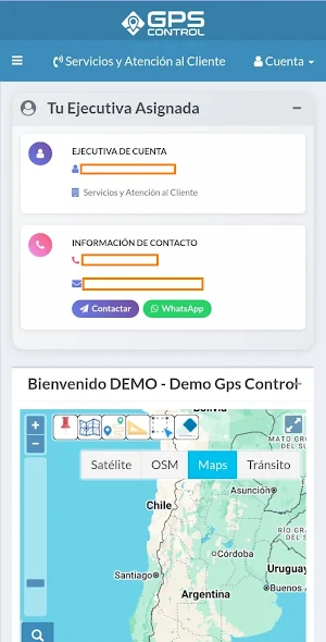 Panel Gpscontrol Chile Screenshot 0