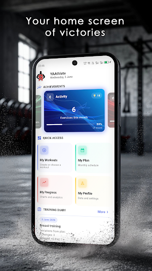 YAAthlete — Workout Diary Screenshot 0