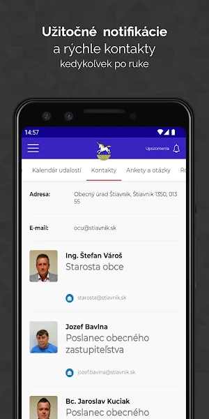 Obec Štiavnik Screenshot 3