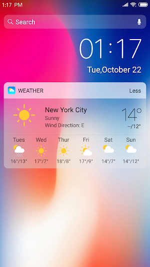 iLauncher for OS 12 - Stylish Theme and Wallpaper Screenshot 1