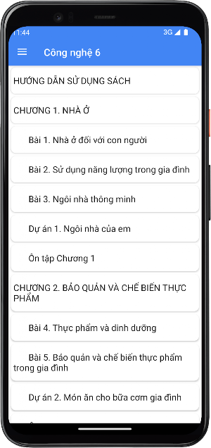 Công nghệ Lớp6 Screenshot 3
