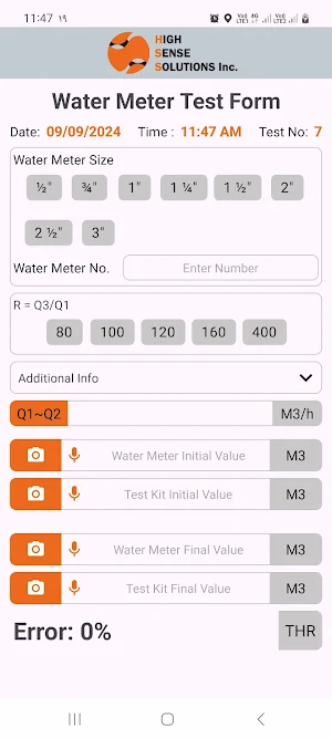 Water Meter Asst. Screenshot 2
