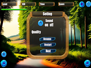 Stunt bike rider in jungle Screenshot 3