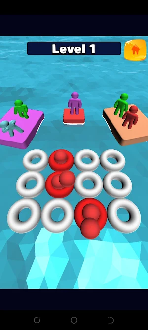 BALLS THROW DUEL 3D Screenshot 1