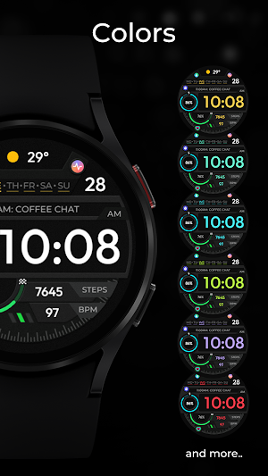 TVV Sport 5 Digital Watch Face Screenshot 1