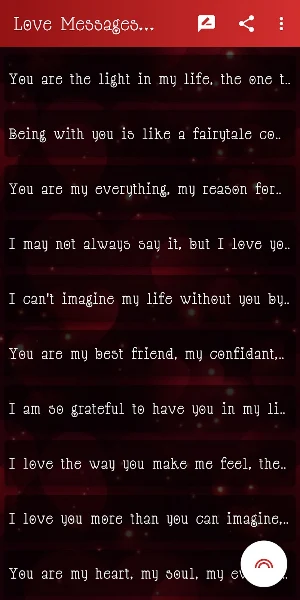 Love Messages for Girlfriend Screenshot 0