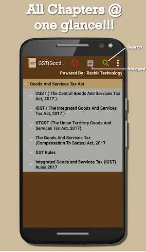 India - GST(Goods And Services Tax Act) Screenshot 0