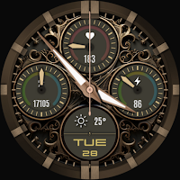 Antique Analog Watch Face