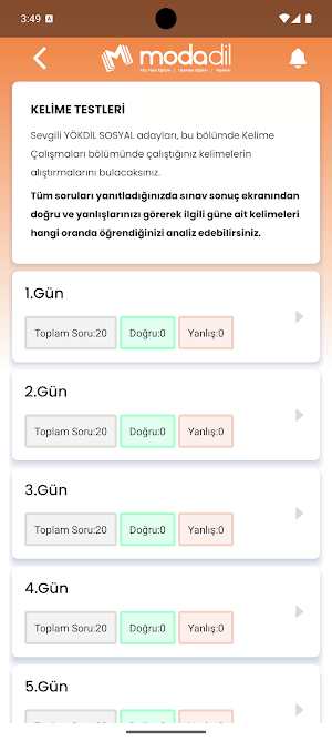YÖKDİL SOSYAL Kelimeleri Screenshot 3