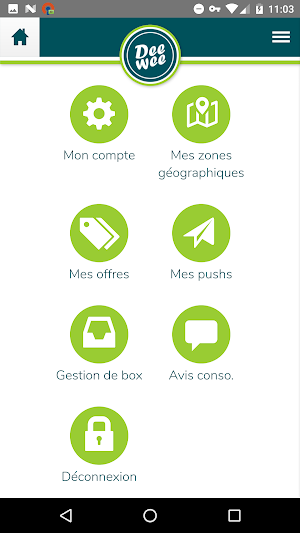 Retailer Admin (Commerçants Un Screenshot 0