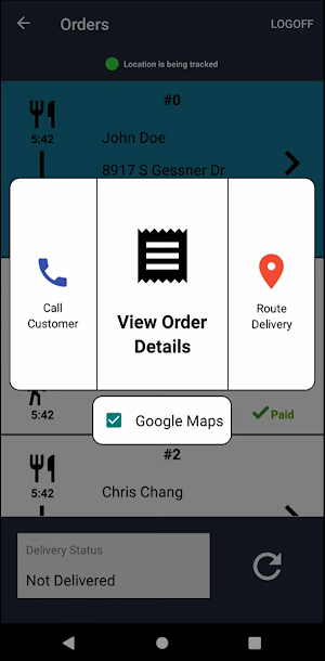 HungerRush POS Screenshot 1