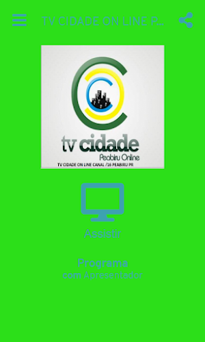 TV CIDADE ON LINE PEABIRU PR Screenshot 1