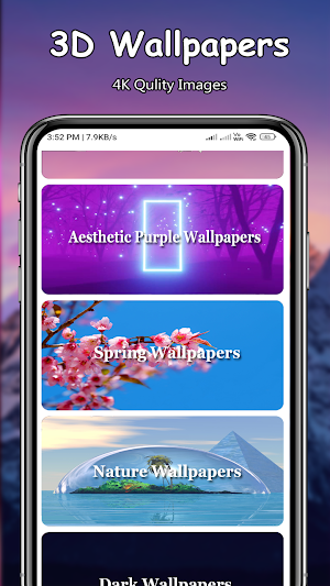 Aesthetic Purple Wallpapers 4K Screenshot 1