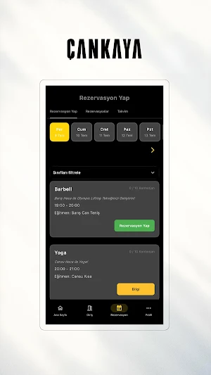 CF Çankaya Screenshot 2